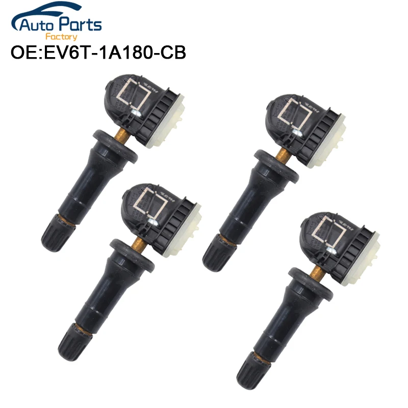 

4 PCS Tire Pressure Sensors TPMS For Ford B-Max C-Max Mondeo Kuga Grand C-Max Focus Fiesta 433MHz EV6T-1A180-CB EV6T-1A150-CB