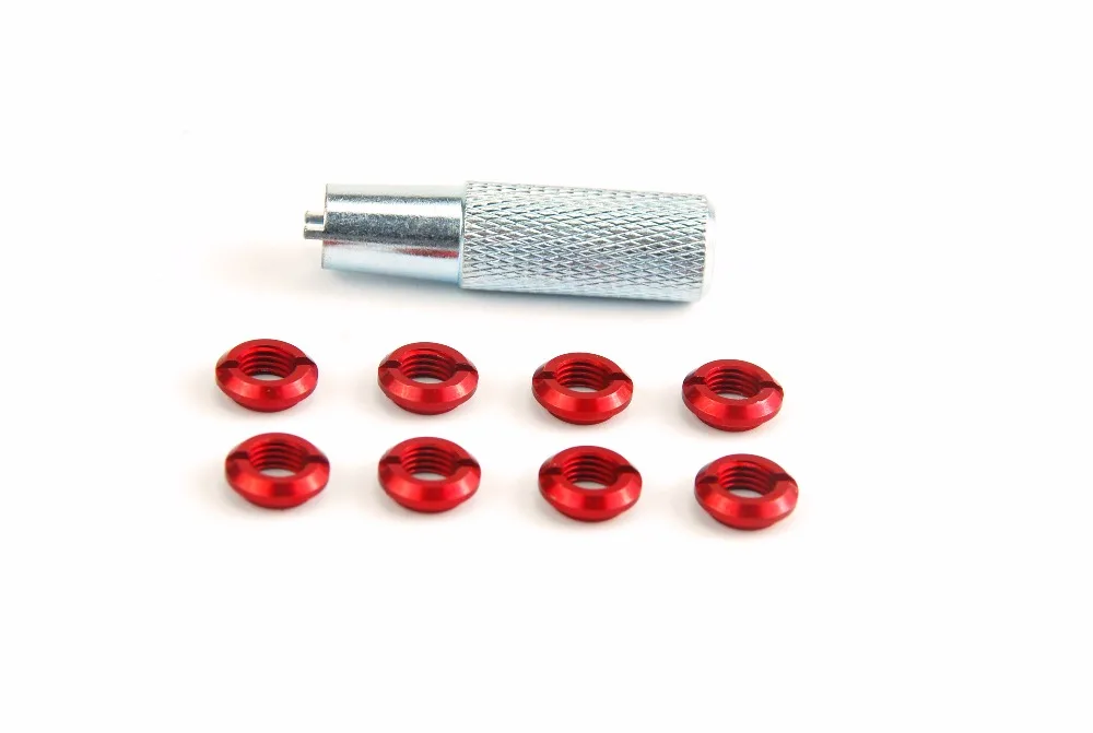 

Free shipping STP Spektrum Remote Control Color Fixed nuts (8 pcs, with tools)