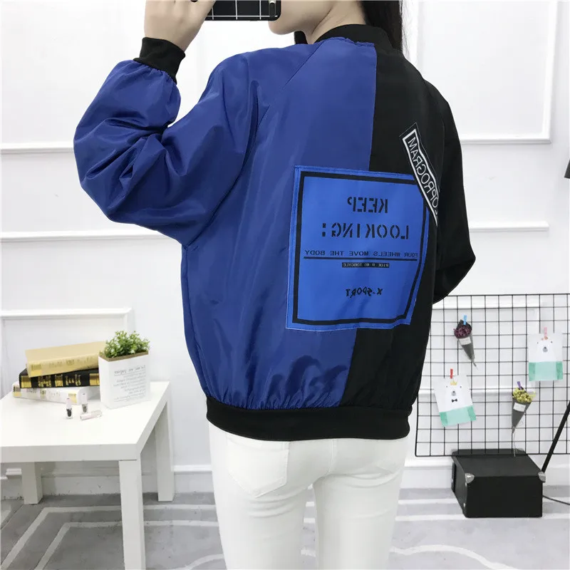 Best  Bomber Jackets 2019 New Women New Women's Basic Jacket Fashion Windbreaker Outwear Female Baseball 