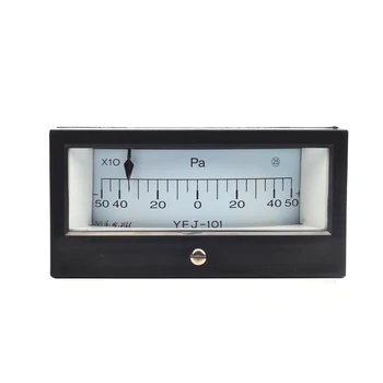 

YEJ-101 -500~500PA Square Diaphragm Pressure Gauge Film Box Pressure Gauge Square Pressure gauge Positive and Negative 500Pa