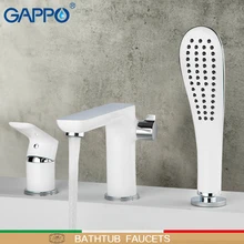 GAPPO bathtub faucets bathroom shower faucet bath faucet bathtub wall mounted bath mixer waterfall faucet basin sink mixer tap oubini bathroom basin sink faucet shower set faucet with hand shower black water mixer tap faucets wall mounted telephone type