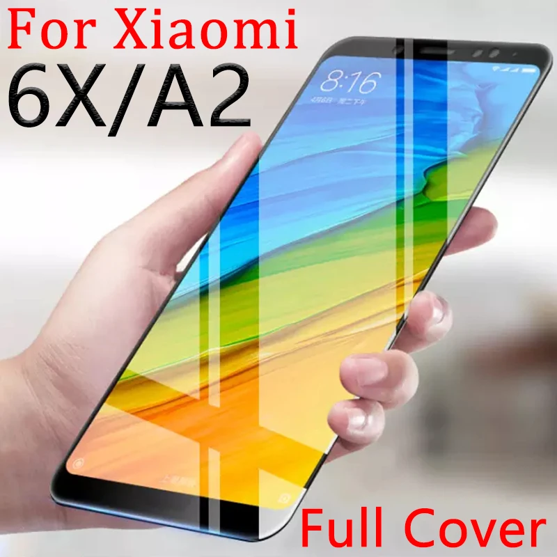 Защитный стеклянный чехол для Xiaomi Mi A2 6x закаленное стекло Ksiomi Xiomi Xiami Xaomi My M A 2 6 X 2a