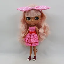Ню Блит кукла розовые волосы завод кукла подходит для DIY Изменить BJD игрушка для Обувь для девочек 55547