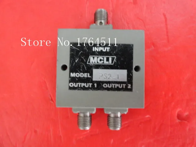 

[BELLA] MCLI PS2-1 0.5-1GHz a two supply power divider SMA