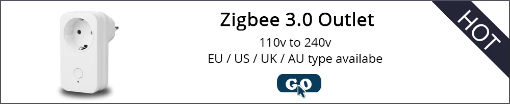 Zigbee 3.0 inteligente rgbw 4 polegada 4.5