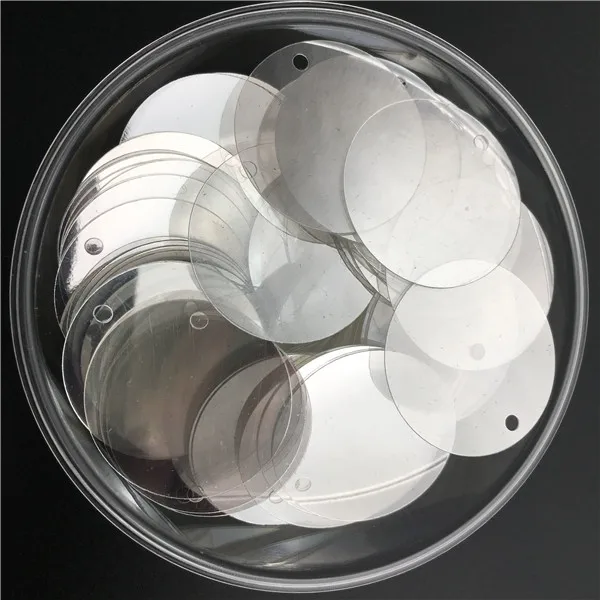 25mm CRYSTAL TRANSPARENT 1000PCS $13.24