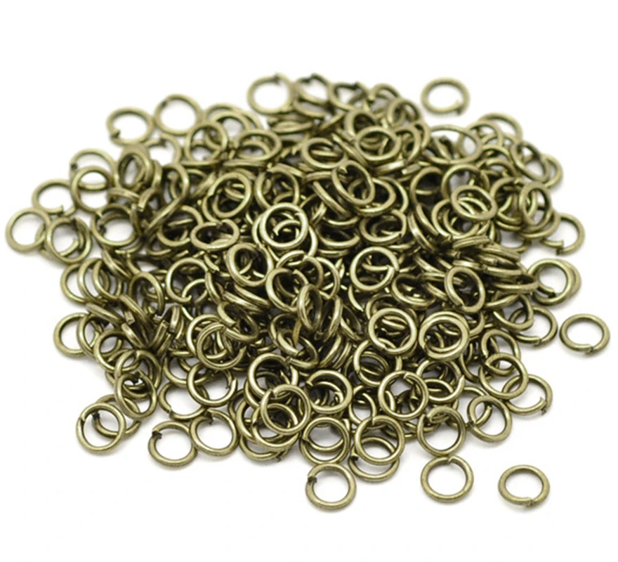 DoreenBeads античные бронзовые открытые прыгающие кольца 5 мм (1/4 &quot) продается в