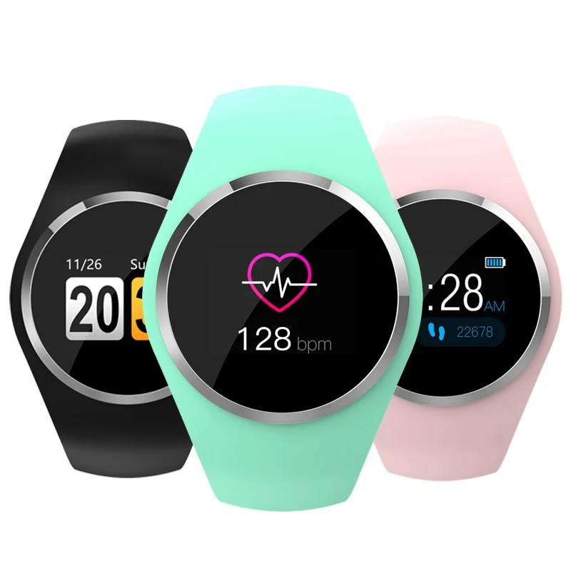 

Newwear Q1 Color Screen Smart Watch Wristband Blood Pressure Heart Rate Monitor Fitness Tracker Men Women Smartwatch Bracelet