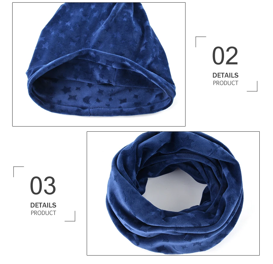 Stars Velvet Winter Hats Women Outdoor Hats Fashion Accessory Warm Beanie Hat For Girls Wind-Proof Bonnet_01 (5)