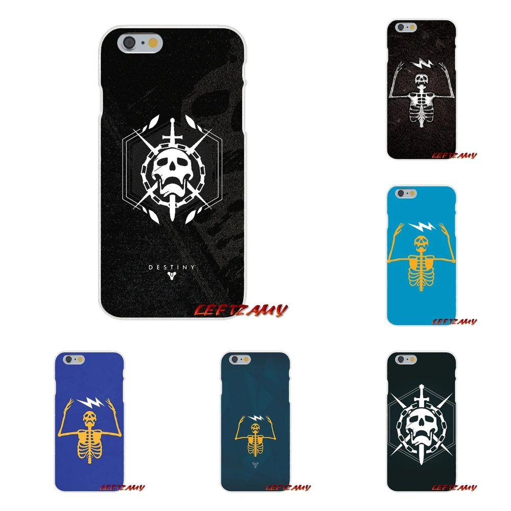 

Transparent Soft Shell Case For Huawei P8 P9 P10 Lite 2017 Honor 4C 5X 5C 6X Mate 7 8 9 10 Pro popular Destiny Raid Skull Emblem