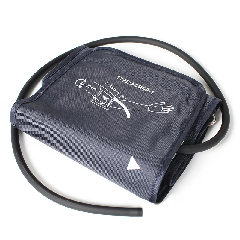 

cheap 22-32 CM Arm Blood Pressure Monitor Cuff For Blood Pressure Meter Tonometer Sphygmomanometer Single Tube Nylon Cuff