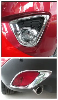 

Chrome Front Fog Light Rear Light cover trim For Mazda CX-5 CX5 2012 - 2014