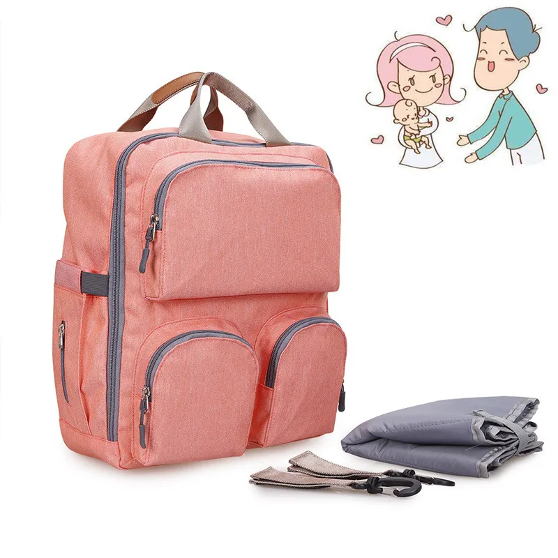 Многофункциональная переносная сумка для детских подгузников, чемодан, Большой Вместительный рюкзак для мам, дорожная коляска, органайзер для кормления