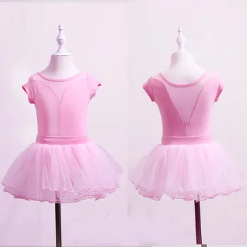 

Ballet Dance Costume Children Sexy Sleeveless Practice Gymnastics Leotard Girls Dance Ballet Dress ballet leotard and tutus