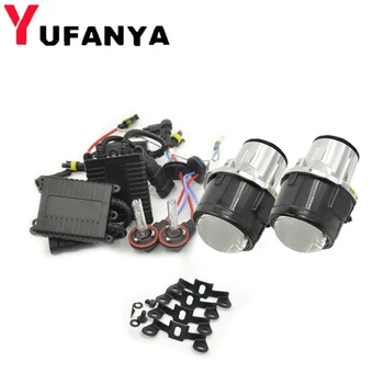 

Fog Light bixenon projector Lens for NISSAN/Jeep Wrangler/Fiida/Ford 2.5'' Full Metal Auto H11 Fog Light 6000k 35w xenon ballast