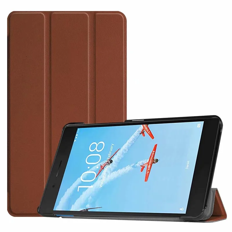 US $798.00 200Pcslot Ultra Compact Protection Slim Lightweight Smart Shell Stand Cover for Lenovo Tab E7 7 Inch 2018 Release Tablet