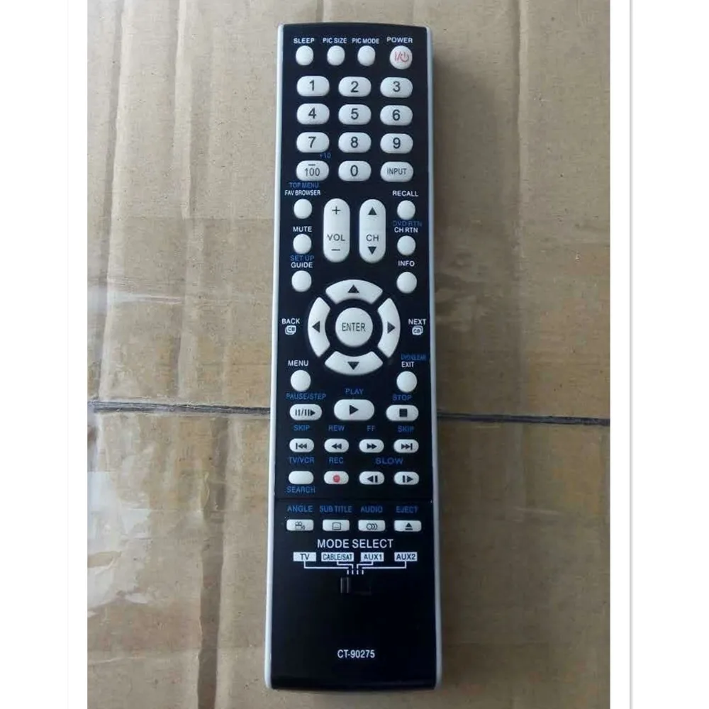 

Remote Control FOR toshiba LCD LED HDTV TV 26AV50U 26HL47 26HL67 26LV47 26LV67 32HL67US 32LV17 32LV37 37AV50U ct-90275