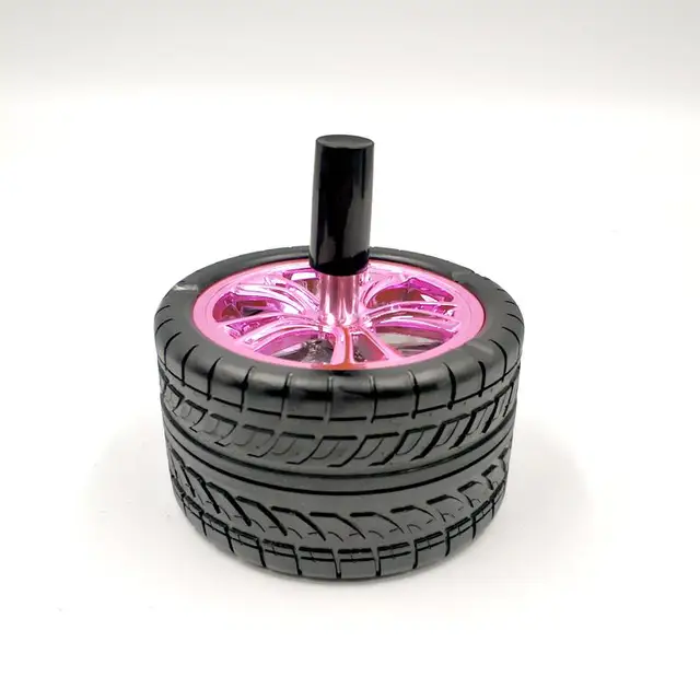 Buy Car Tires Ashtray Press Rotary Fashion Display
