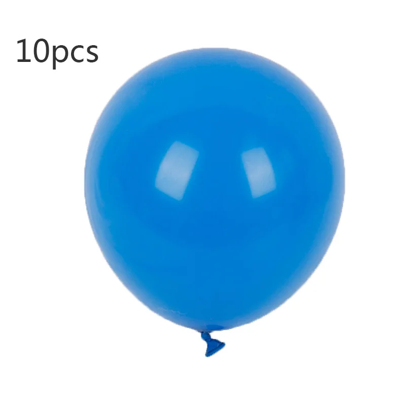 10pcs blue 10 шт. Мультяшные латексные воздушные шары, автомобили, пожарная машина, скорая помощь, globos, детские подарки, украшения для вечеринки на день рождения, для детей, для мальчиков - Цвет: 10pcs blue
