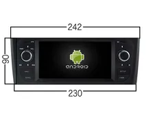 Otojeta Android 8.0 автомобиль DVD Octa core 4 ГБ Оперативная память 32 ГБ ROM с IPS экран мультимедийный плеер для Fiat Linea punto 2007-2012 стерео