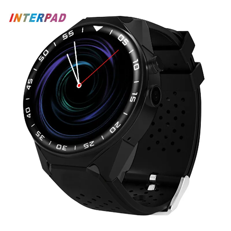 

2018 New Interpad Smart Watch WIFI 3G GPS With Fitness Tracker Heart Rate Tracker Smartwatch Android 5.1 5.0MP Smart Watches