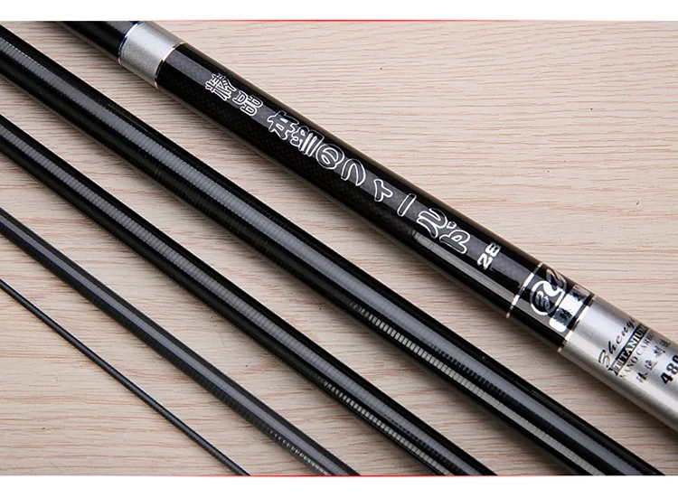 Drop Shipping New Carp Fishing Pole Stream Hand Rod Telescopic Fishing Rod Carbon Fishing Tackle 4.5M 5.4M 6.3M 7.2M