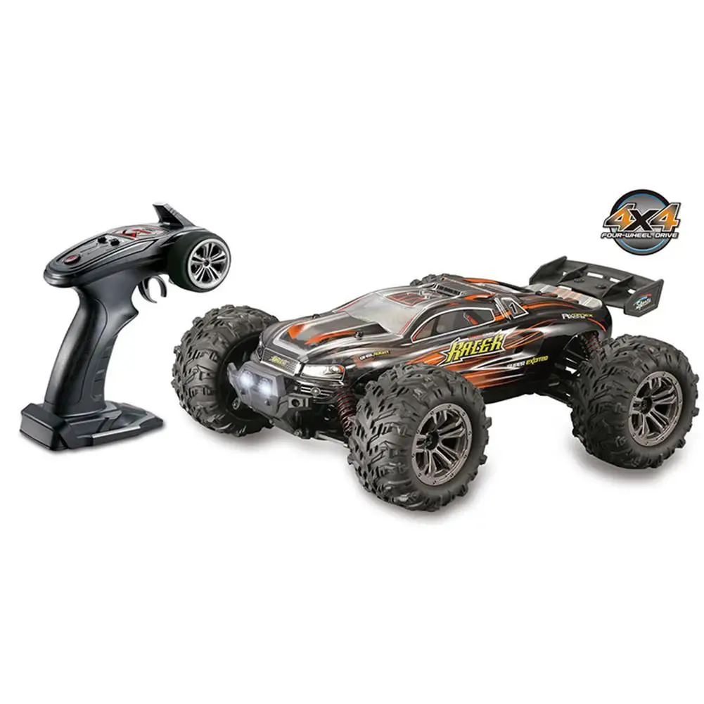 LeadingStar 1/16 2,4G 4WD 32 см Spirit Rc автомобиль 36 км/ч Bigfoot внедорожник Грузовик RTR игрушка 9136 - Цвет: Orange