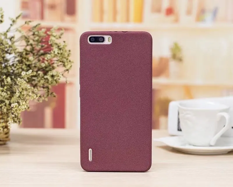 

For Huawei Honor 6 Plus Case Cover Hard Case Rubber Paint Frosting Anti-fingerprint Coating PC Hot Sales Phone Bags Fashion