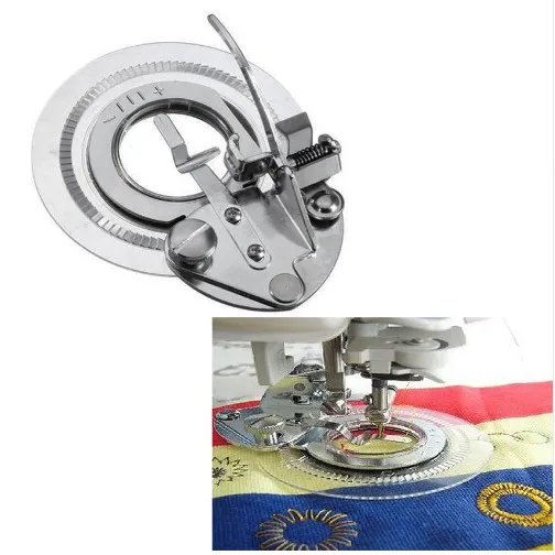 3700L Fancy Flower Round Stitch Presser Foot Flower Embroidery Foot For