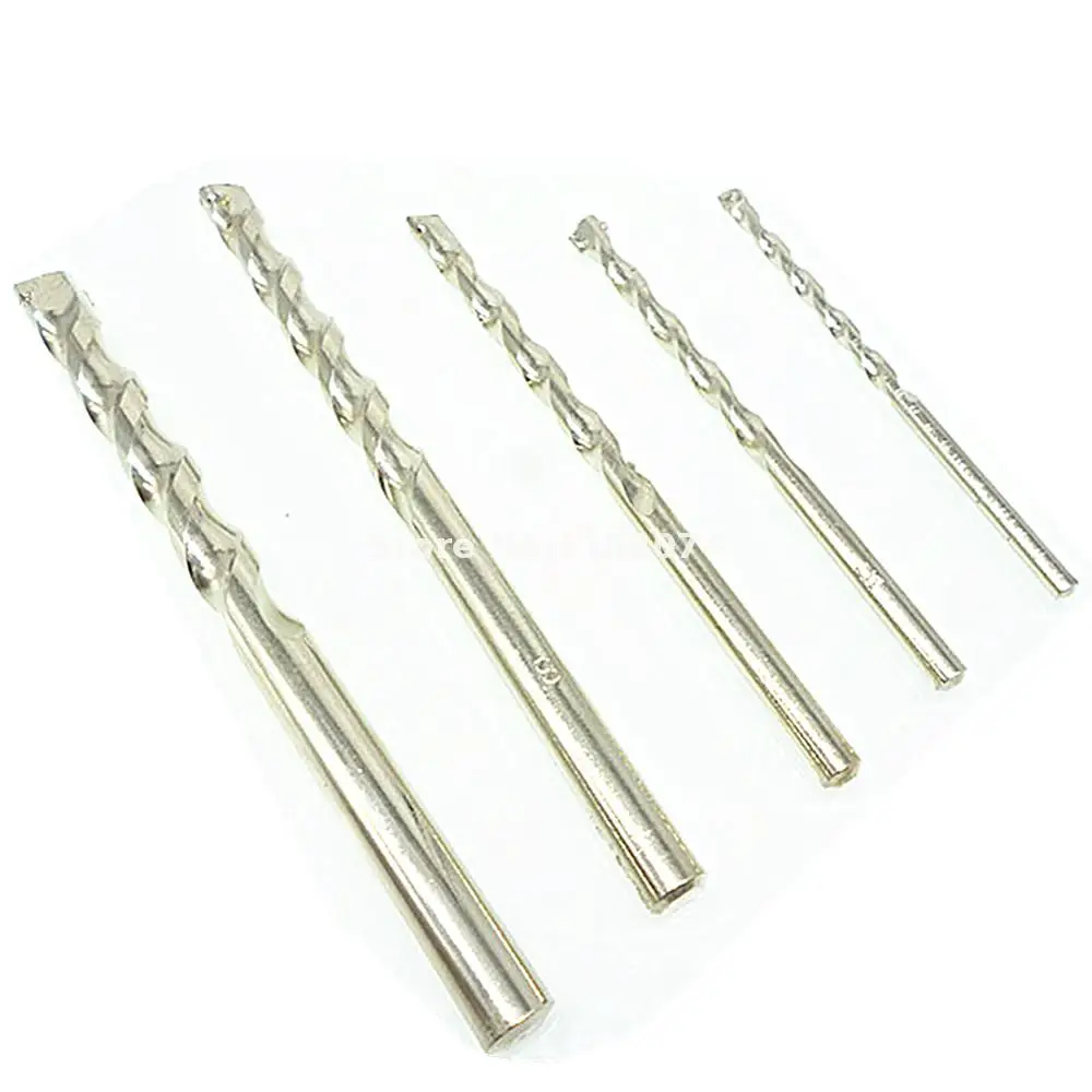 5pcs Professional Masonry Drill Bits 4mm 5mm 6mm 8mm 10mm Carbide Tip