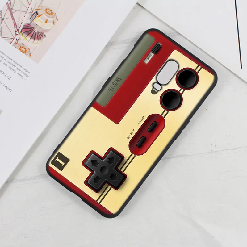 غطاء من السيليكون ل OnePlus 5 طن 6 6 طن الطباعة نمط الأسود لينة سيليكون غطاء إطار هاتف محمول الكلاسيكية حاسبة فيديو الشريط نمط