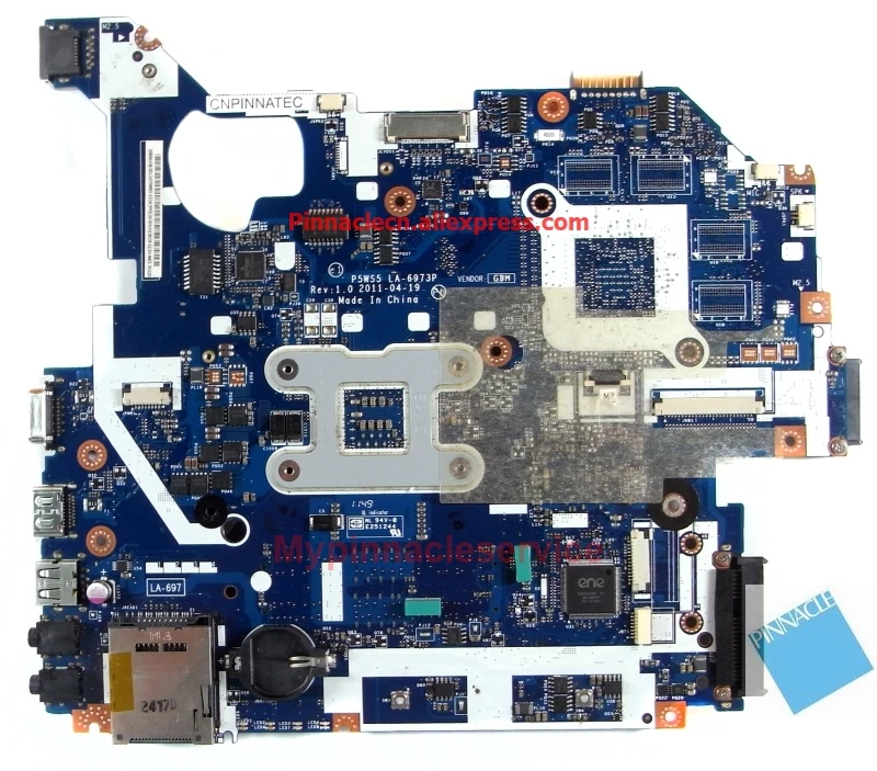 MBWY102001 материнская плата для шлюза NV55S Packard Bell EasyNote TS11 TS13 TS44 TS45 LA 6973P|Материнские