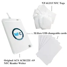 ACR122u nfc reader writer USB interface + 5pcs NTAG213 nfc tag + 5pcs m ...