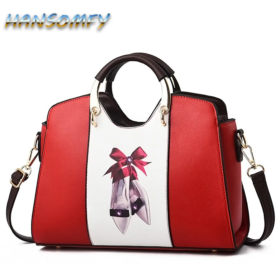 altri 7 Dolce Top Le Crossbody 3 6 Lusso Yl Stampa Donne Della Borse In handle Spalla Per 8 Signora 5 4 Di 2 Pelle Borsa Delle 9 Modo Casual Bag 08 wXAnavqS6