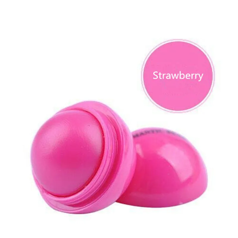 New 6 color Moisturizer Ball Lip balm Lipgloss Enhancer Natural Plant Organic Sphere Pomade Ball Lipbalm