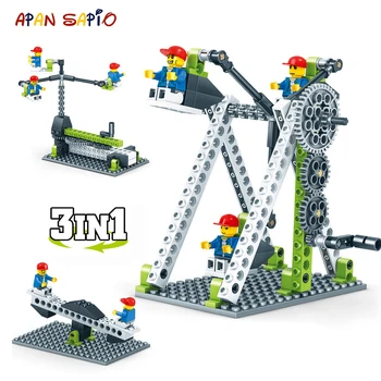 

Technic Building Blocks Series 3in1 City Mechanical Engineering Figure Brick Compatible Brands Educational Toys for Children
