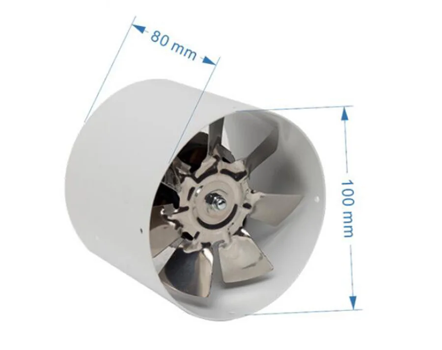 4 Inch 20w 220v Silent Exhaust Fan Kitchen Bathroom Toilet Window Exhaust Fan Kitchen Bathroom Toilet