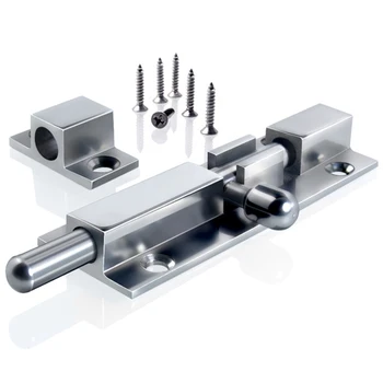 

316 Stainless Steel Solid Cast High Polished Marine Grade Door Barrel Latch Slide Bolt
