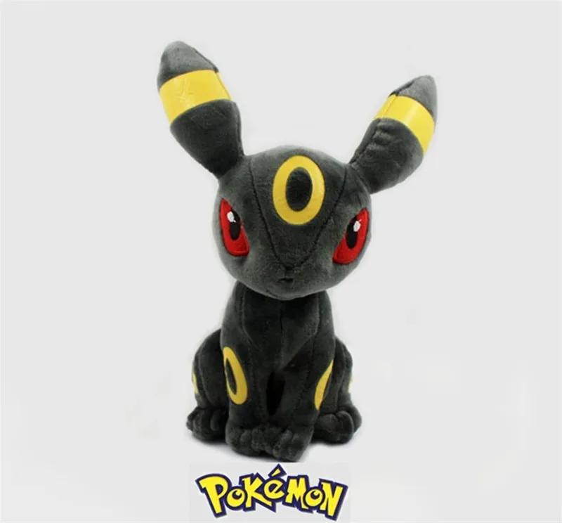 20-23 см сидя Umbreon Eevee Espeon Jolteon Vaporeon Flareon Glaceon Leafeon плюшевая игрушка-животное мягкие куклы - Цвет: Красный