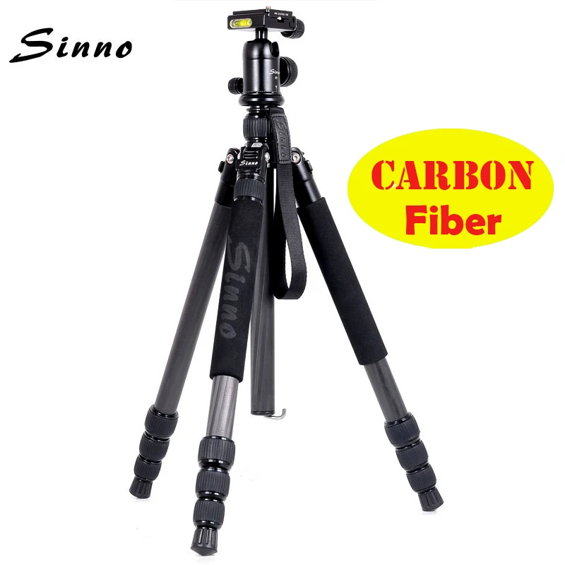 Carbon Fiber Tripod Sinno M3425 SLR Camera Stand Tripod Adapter