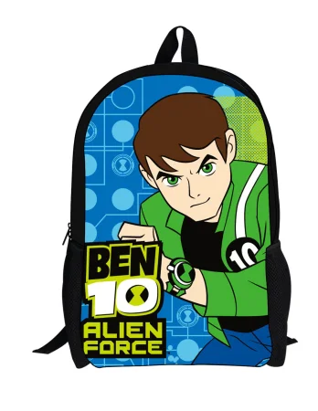 

16 Inch Ben 10 Ben Heatblast Backpack For Teenager Boys School Backpacks Children School Bags Kids Travel Bag Mochila
