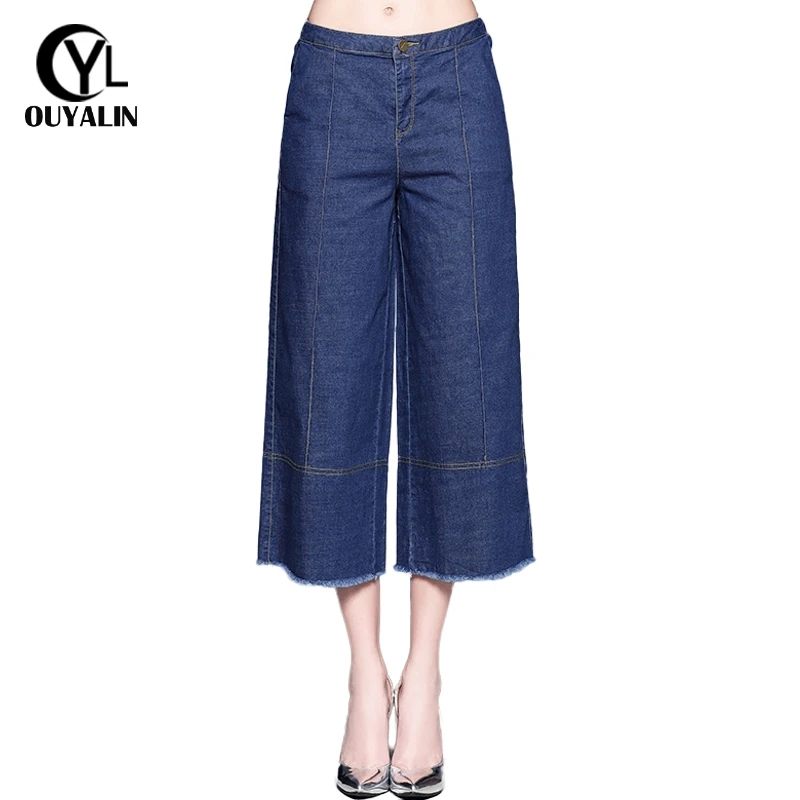 L-5XL женский комбинезон с вышивкой бабочки, летние синие джинсовые шорты, u-образный длинный ремень размера плюс, Короткие штаны с карманами и бахромой 5399
