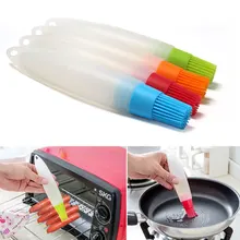 Высокотемпературная щетка для выпечки масла силиконовая щетка для бутылки с маслом приготовления барбекю оборудование для барбекю Кухонные принадлежности гаджеты 4 цвета