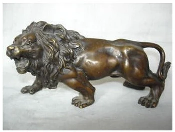 

Collectible bronze lion statue FREE SHIPPING