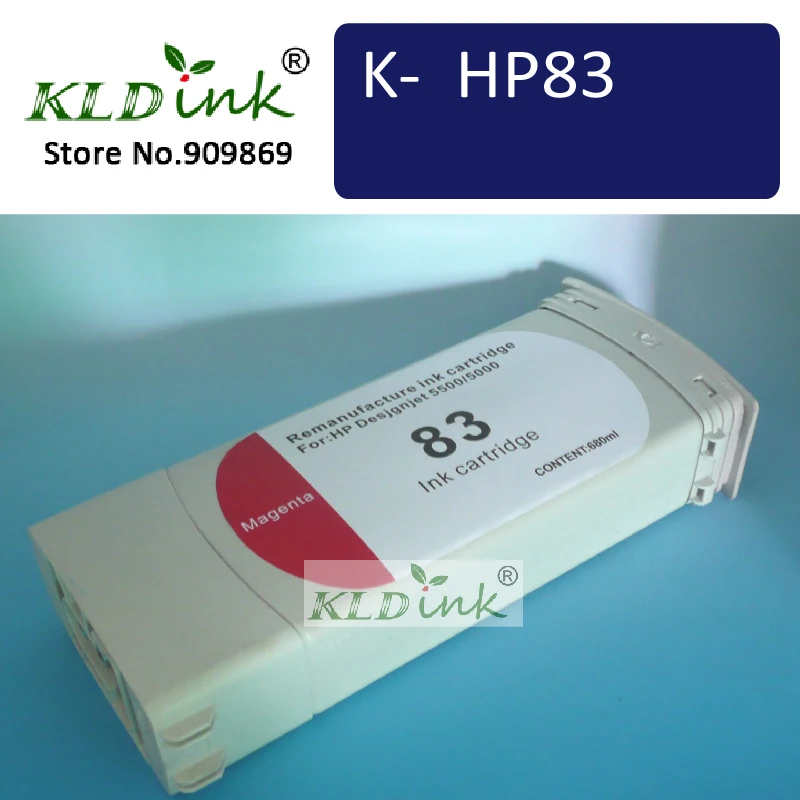 

KLDINK - HP83 C4942A Magenta UV Remanufacture inkjet cartridge