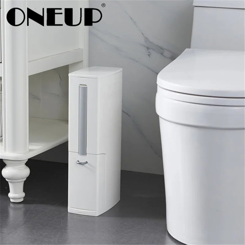 ONEUP креативная многофункциональная щетка для унитаза хранения мусора