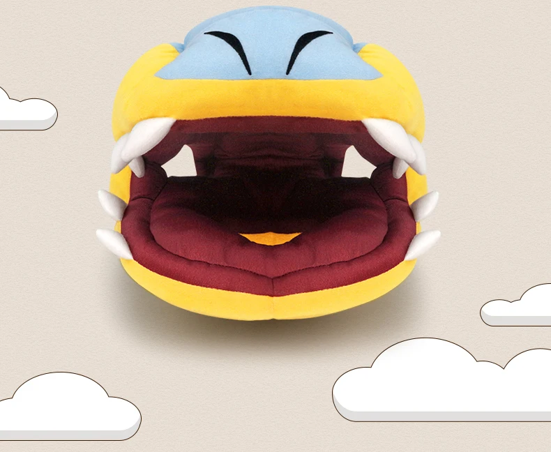 Cosplay&Ware [4]Anime Monster Hunter Tigrex Nap Cosplay Party Throw Pillow Toy Soft Plush Stuffed Cushion Cartoon Dragon Doll Xmas -Cosplay&Ware anime Shop