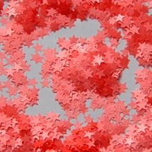 Матовые Неоновые оранжевые звезды ломтики 3 мм Блеск Ногтей польские поставщики образец