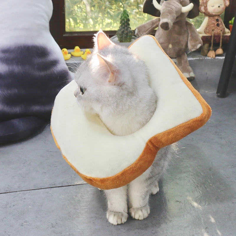 

Pet Dog Cat Clothing Funny Pet Cat Hooded Toast Bread Trap Cat Hoodie Ropa Para Gato Pet Cat Clothes Clothes for Little Dogs