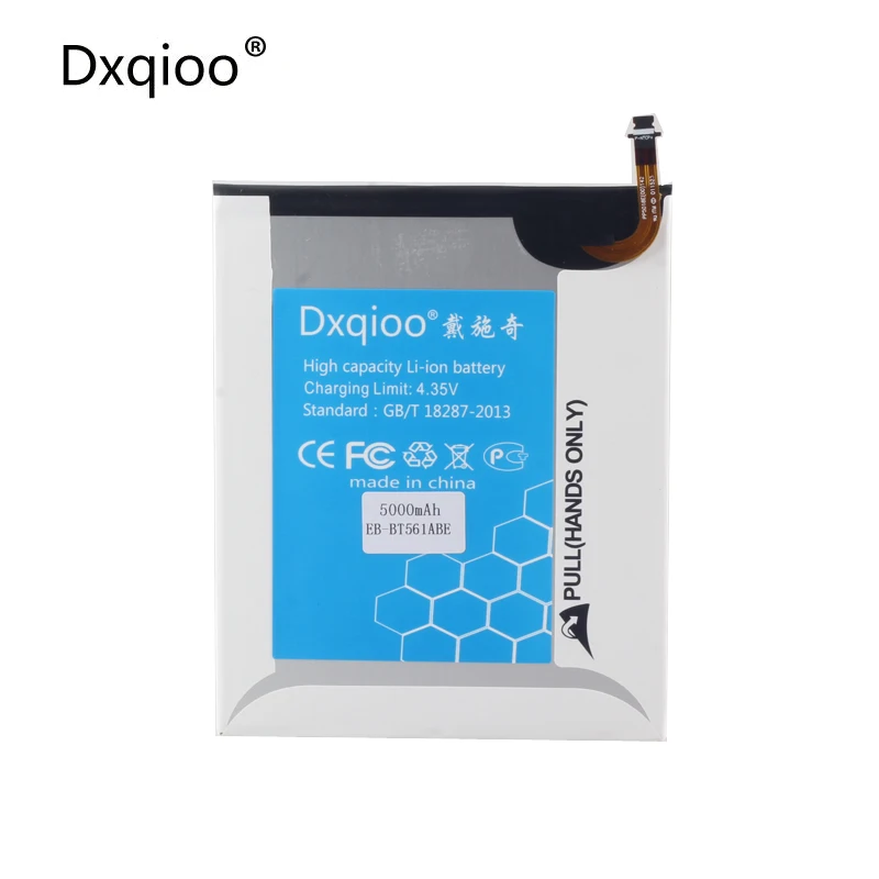 Dxqioo EB BT561ABE battery fit for samsung GALAXY Tab E T560 T561 SM T560 batteriesin Digital